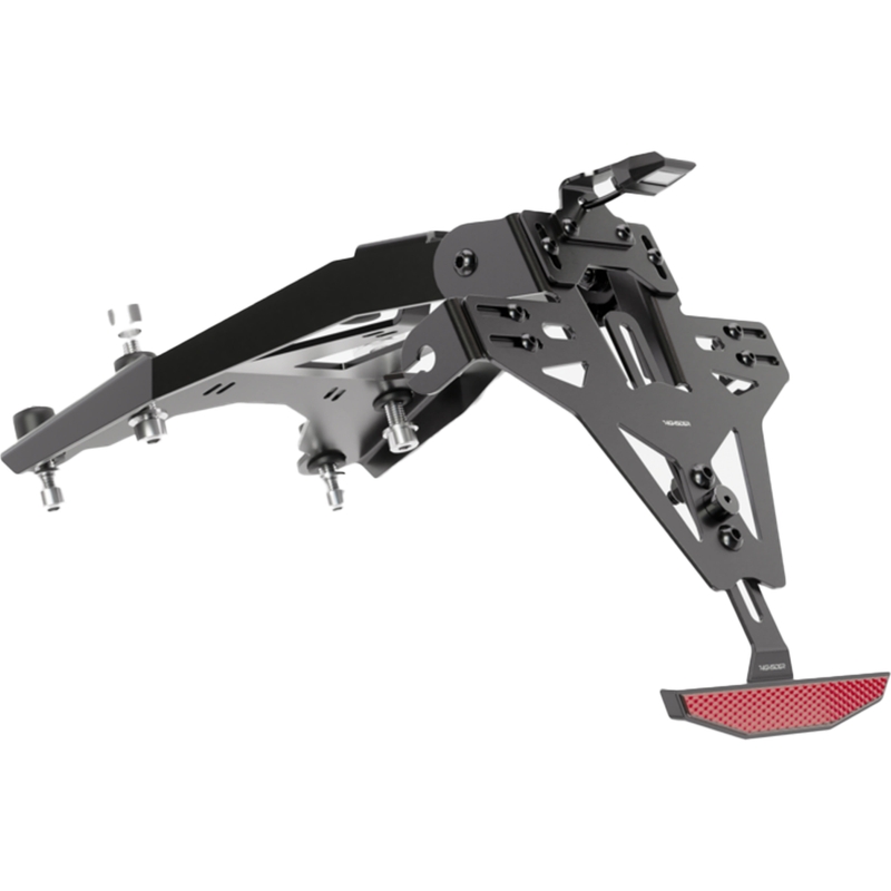 Support de plaque d'immatriculation avec éclairage Highsider Akron RS PRO HUSQVARNA 401 noir