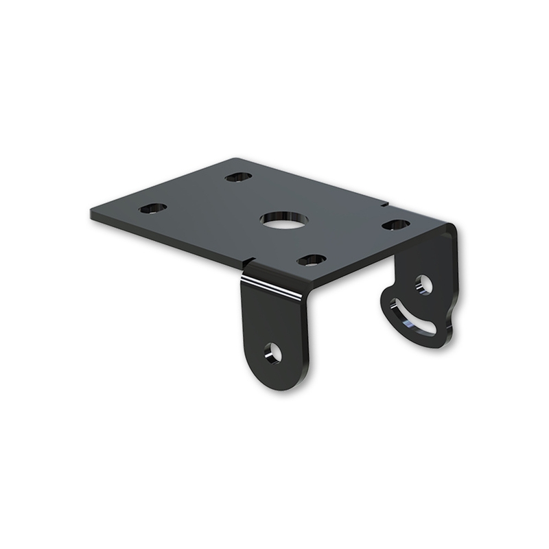Support de plaque d'immatriculation avec éclairage Highsider Akron RS PRO Yamaha YFZ-R1, R6 noir