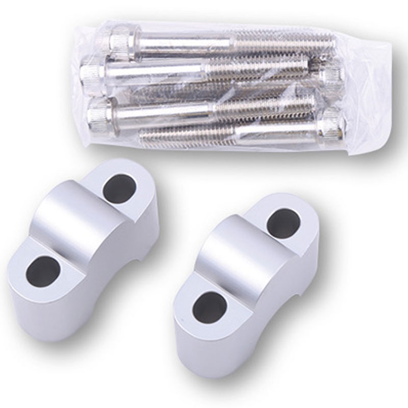HIGHSIDER Silver Set entretoises 25 mm argent