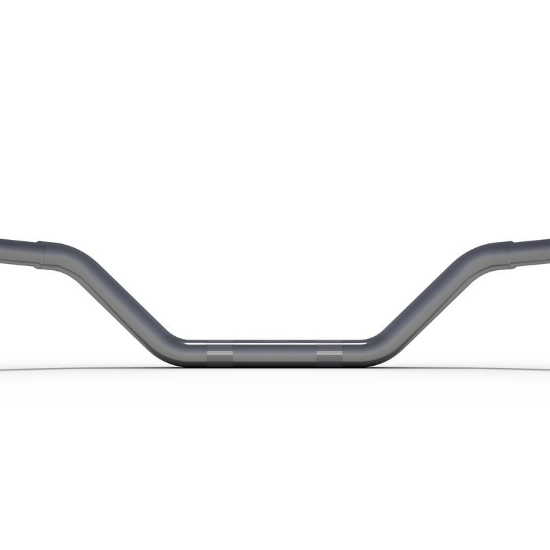 Guidon moto Highsider PRO Flat Track Guidon chromé