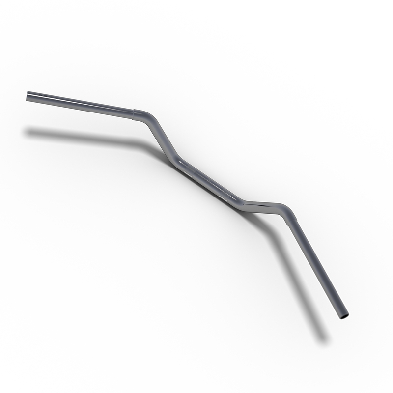 Guidon moto Highsider PRO Flat Track Guidon chromé