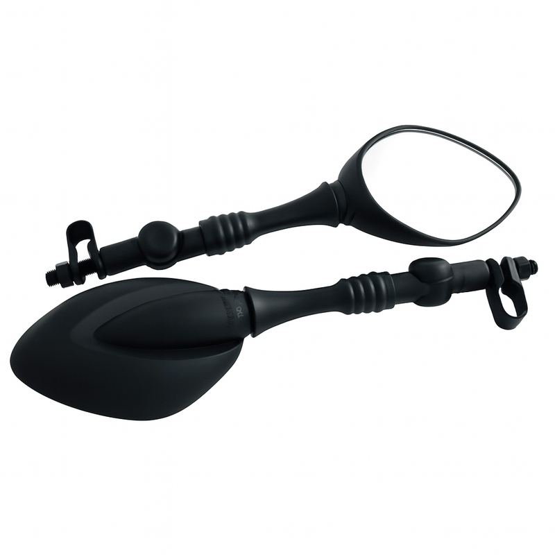 Rétroviseur Highsider Smart avec articulation, noir