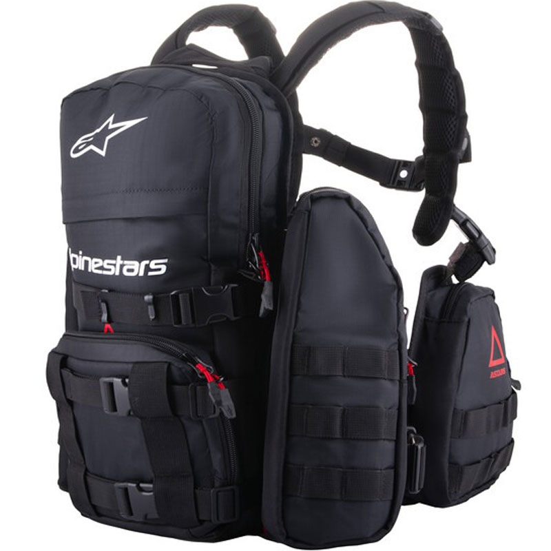 Sac à dos tactique Alpinestars Techdura noir-blanc 9 l