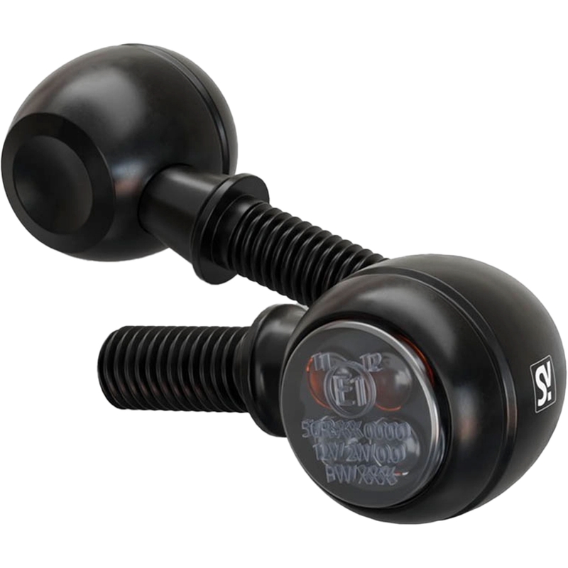 Clignotants moto Highsider Smart Circula-S LED 3 en 1 noir