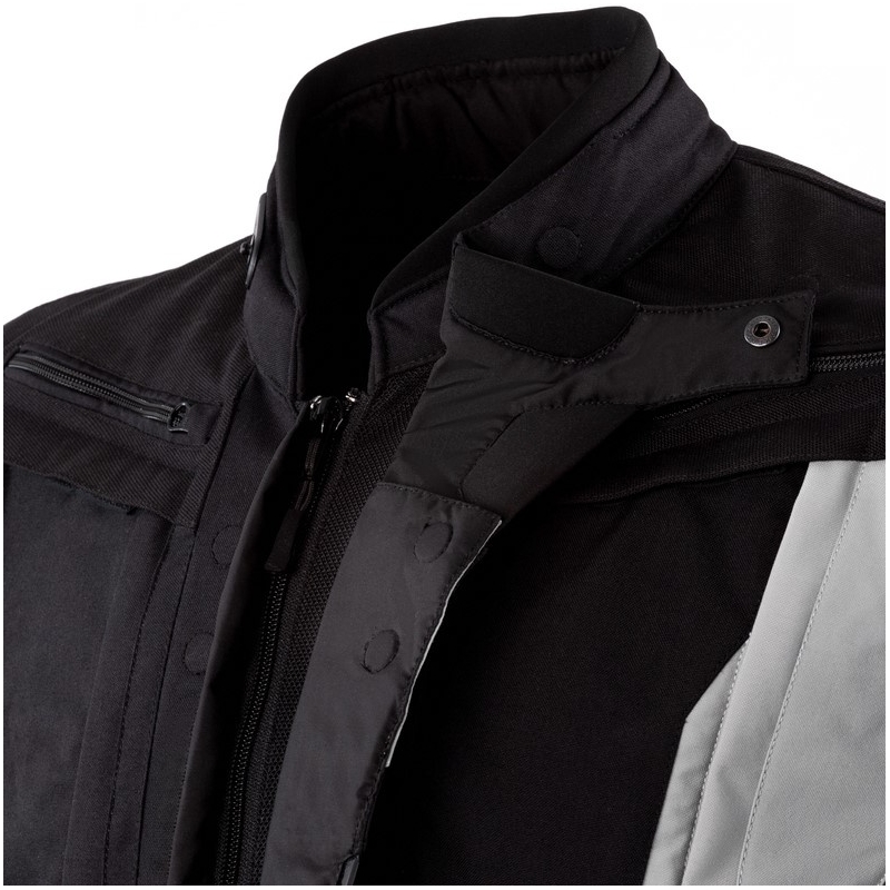 Veste de moto Rebelhorn Hardy II gris-noir-jaune fluo soldes