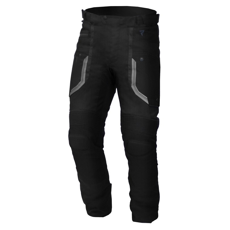 Pantalon de moto noir Rebelhorn Borg soldes