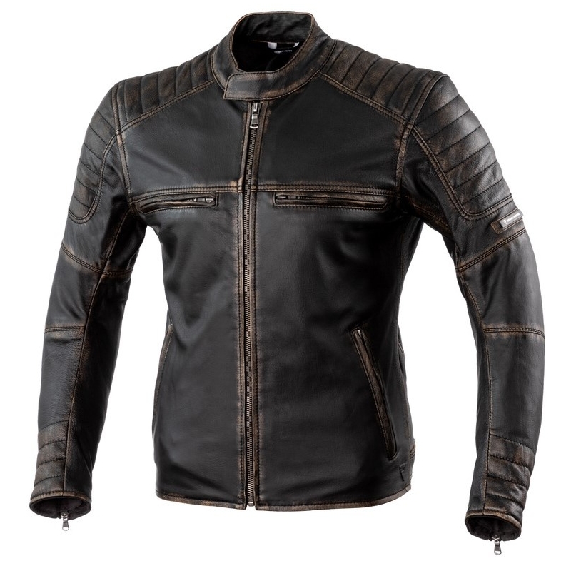 Veste de moto Rebelhorn Hunter Pro Vintage Brown soldes