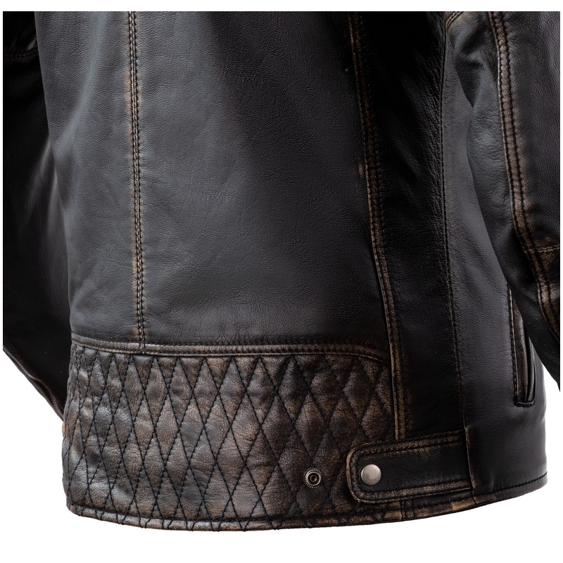 Veste de moto Rebelhorn Hunter Pro Vintage Brown soldes