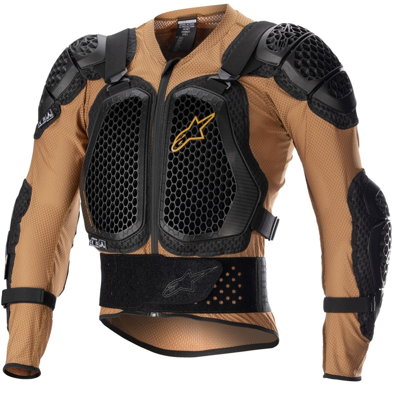 Protège-corps Alpinestars Bionic Action 2 noir-marron