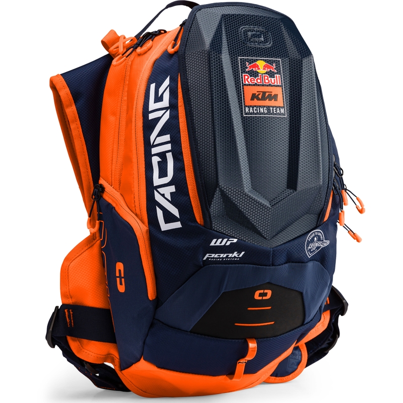 Sac à dos d'hydratation KTM Red Bull Racing Dakar bleu-orange