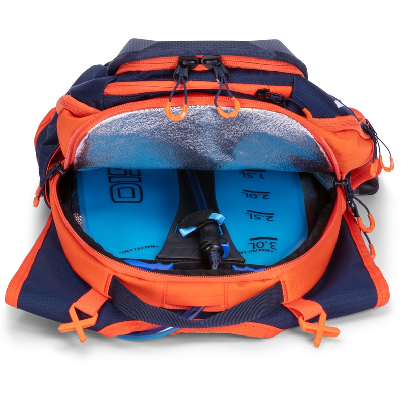 Sac à dos d'hydratation KTM Red Bull Racing Dakar bleu-orange