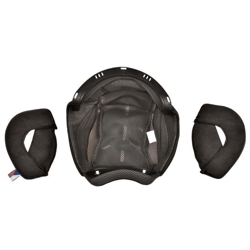 Intérieur du casque Cassida Oxygen 2.0 noir gris