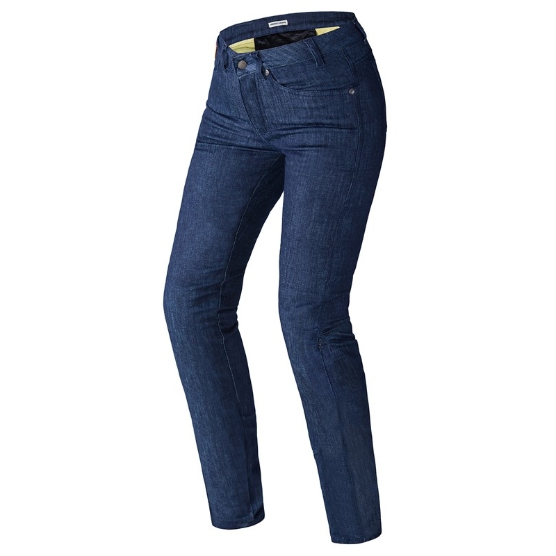 Jeans moto Rebelhorn Classic II pour femme Bleu foncé soldes