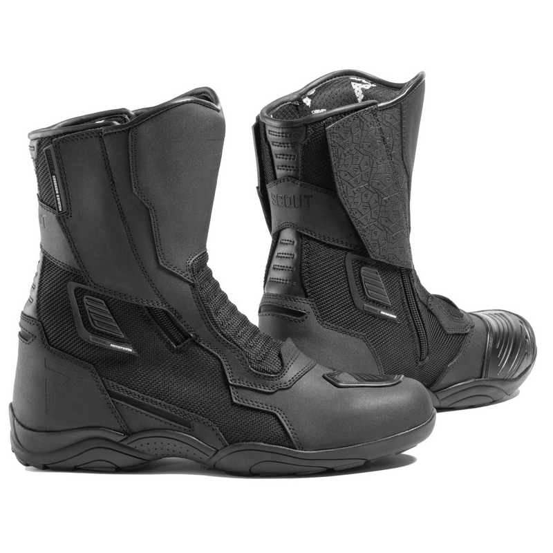 Bottes de moto Rebelhorn Scout Air noir mat
