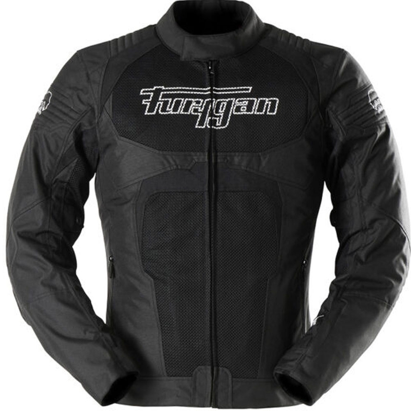 Blouson moto Furygan WB08 Vented + noir-blanc