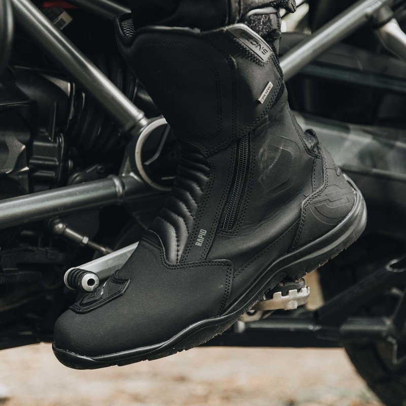Bottes moto Ozone Rapid noir mat