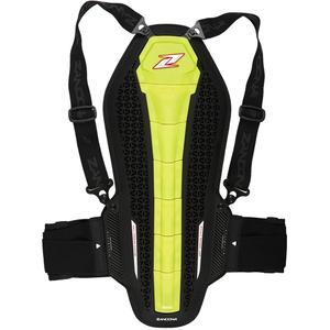 Protège-dos Zandona Hybrid Back Pro X7 jaune fluo 168-177 cm