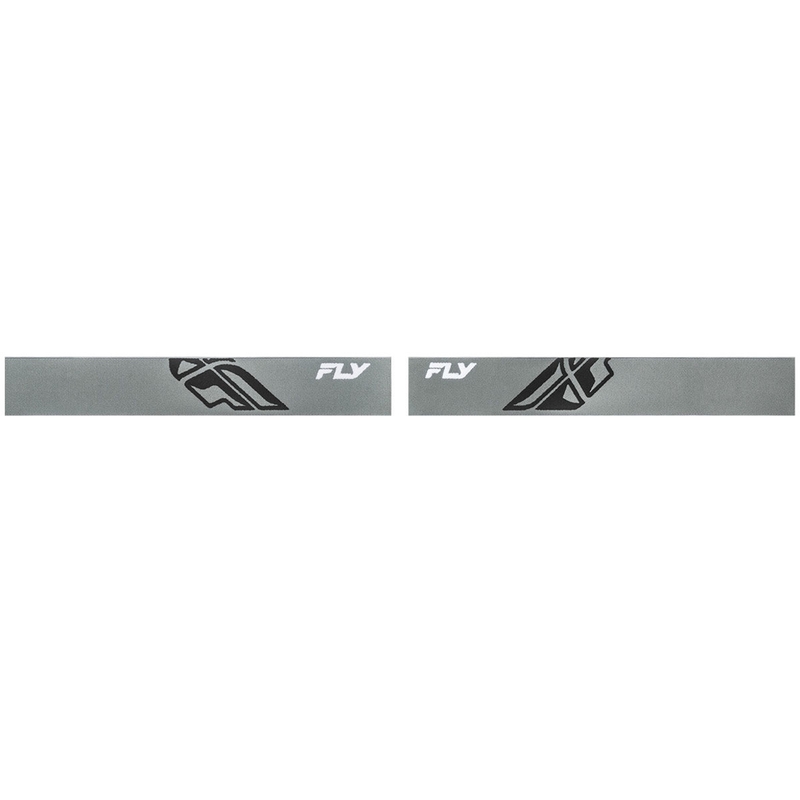 Lunettes de motocross Fly Racing Focus gris-noir II avec plexiglas transparent