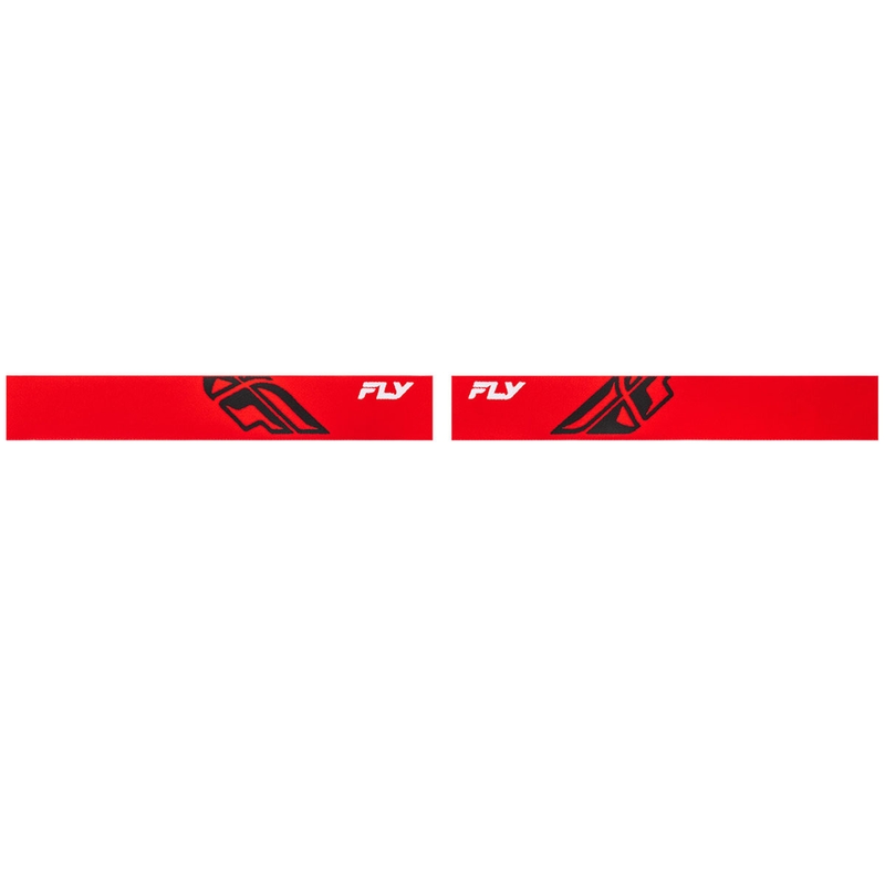 Lunettes de motocross pour enfants FLY Racing Focus rouge-noir avec plexiglas transparent