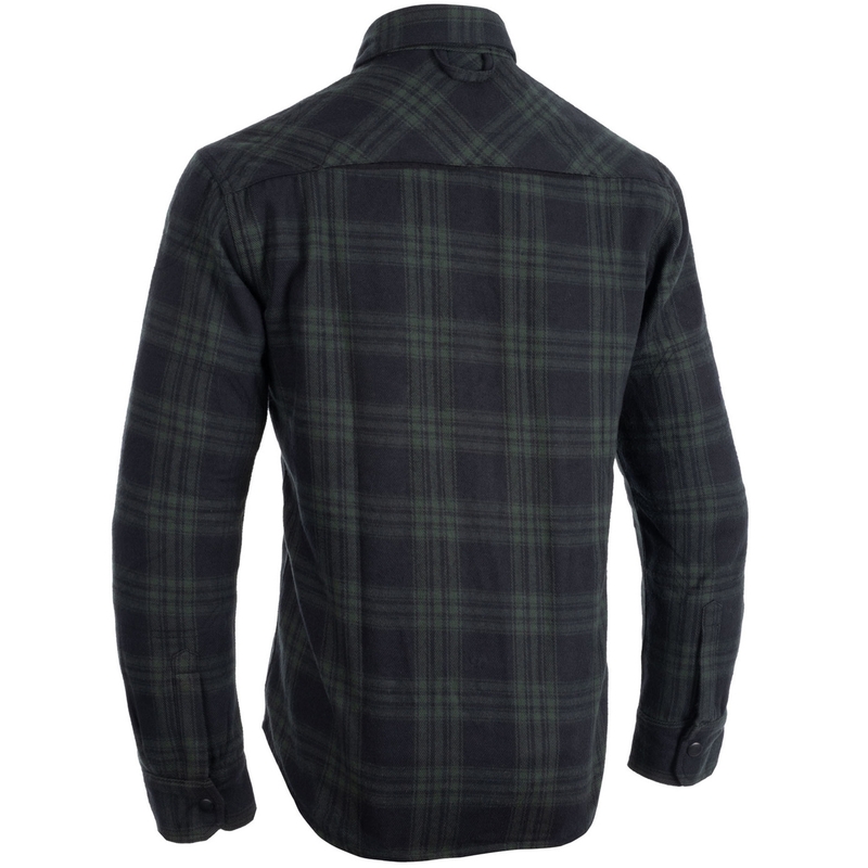 Chemise moto Oxford Kickback 3.0 verte