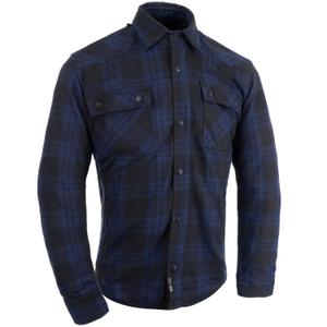 Chemise de moto Oxford Kickback 3.0 Bleu