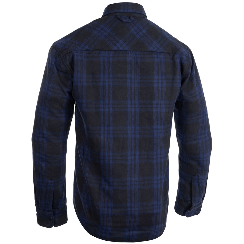 Chemise de moto Oxford Kickback 3.0 Bleu