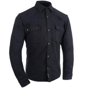 Chemise de moto Oxford Kickback 3.0 noire