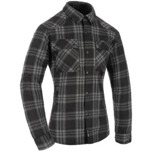 Chemise moto femme Oxford Kickback 3.0 grise