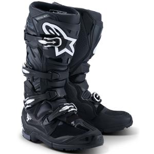 Bottes moto Alpinestars Tech 7 Enduro Noir-Anthracite-Blanc