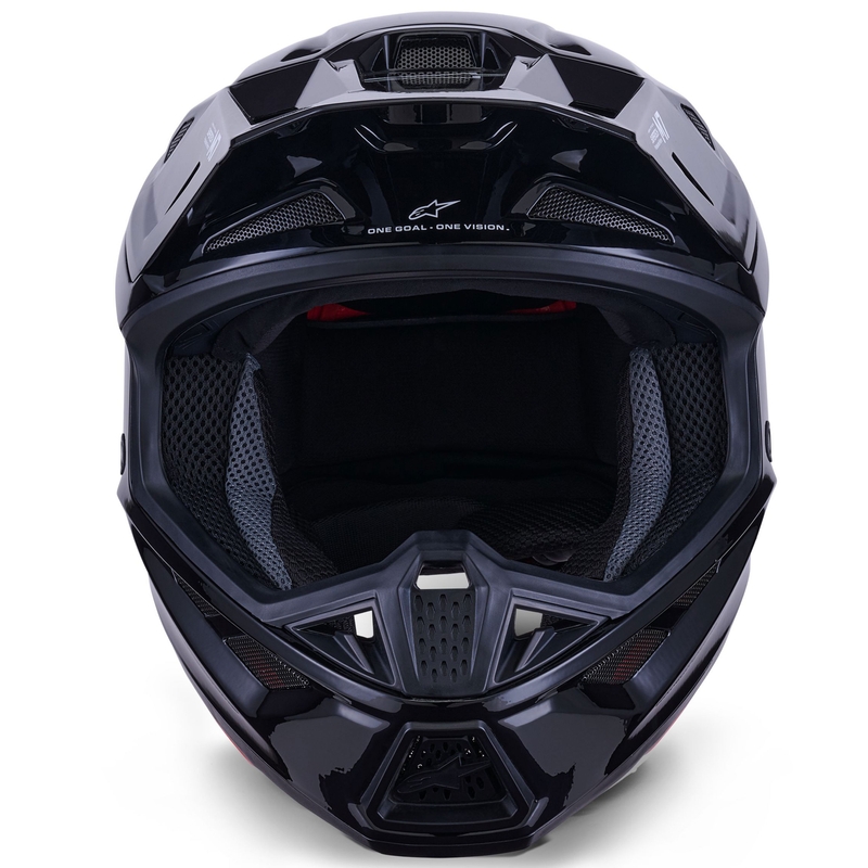 Casque de motocross Alpinestars SM7 Solid noir