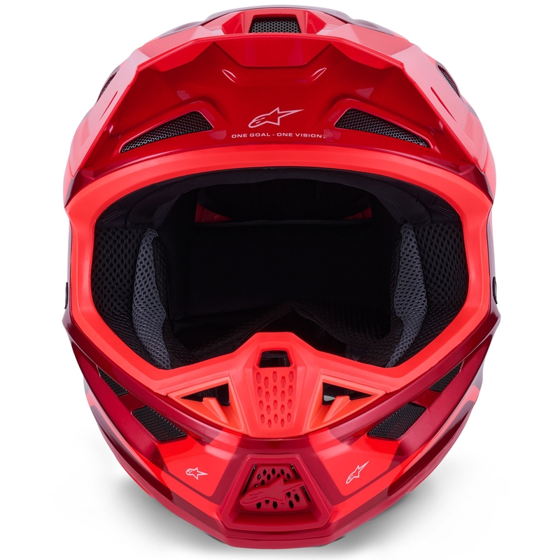 Casque de motocross Alpinestars SM7 Core rouge