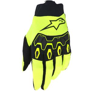 Gants de motocross Alpinestars Full Bore V2 jaune fluo-noir