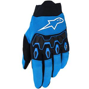 Gants de motocross Alpinestars Full Bore V2 bleu-noir