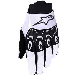 Gants de motocross Alpinestars Full Bore V2 gris clair-noir