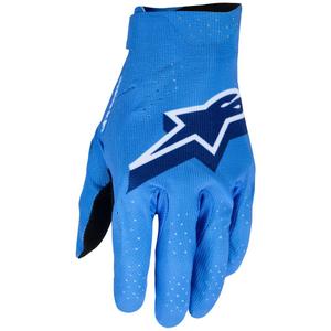 Gants de motocross Alpinestars Supertech MX bleu-blanc-noir