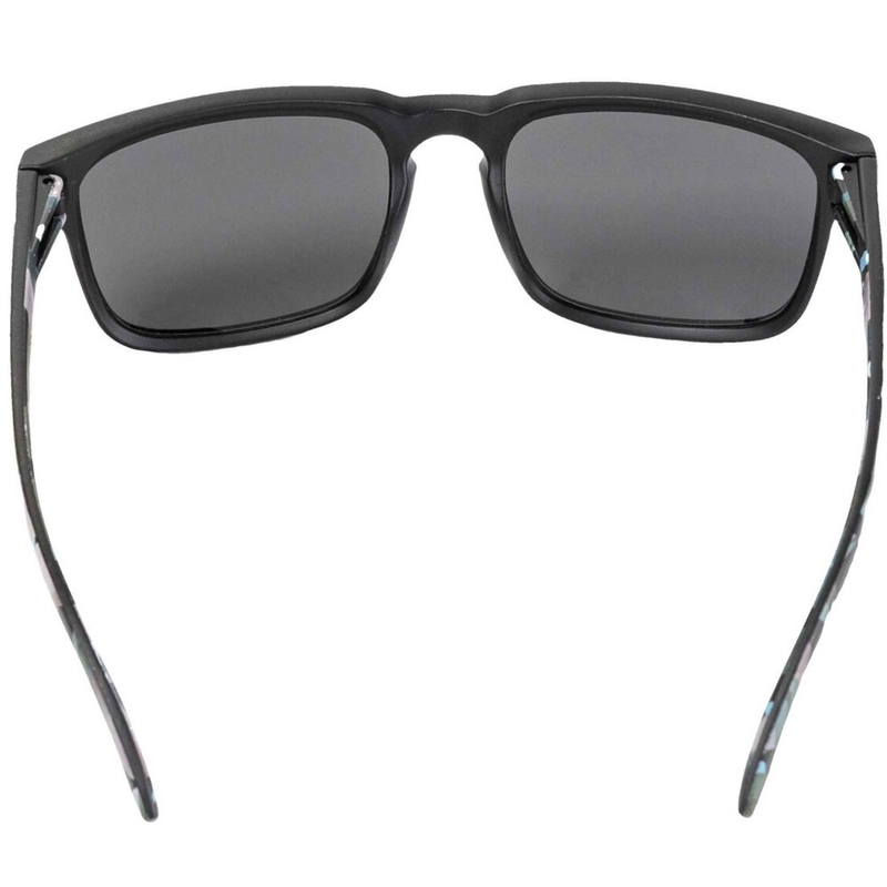 Lunettes de soleil Meatfly Memphis Pink Flowers noir-rose