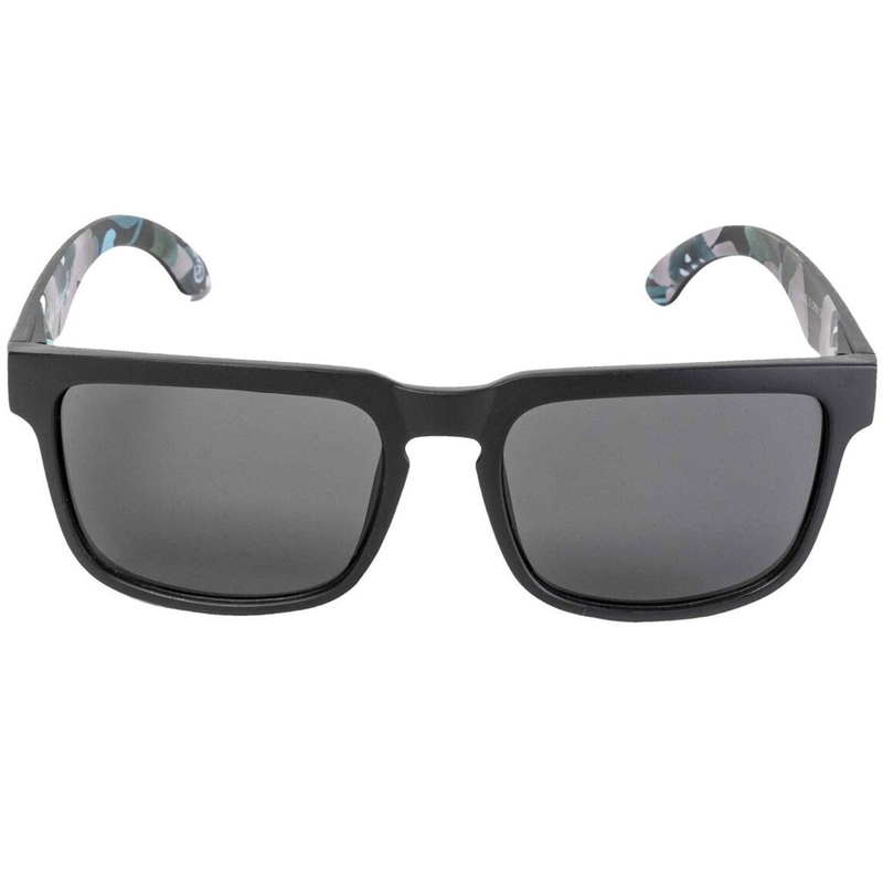Lunettes de soleil Meatfly Memphis Pink Flowers noir-rose
