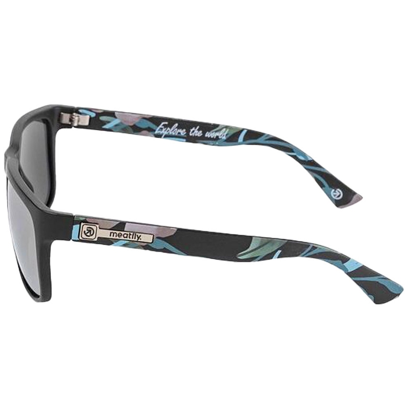 Lunettes de soleil Meatfly Ronnie Pink Flowers noir-rose