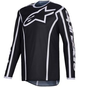 Maillot motocross Alpinestars Fluid Apex noir-gris