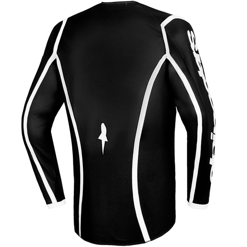 Maillot motocross Alpinestars Fluid Apex noir-gris