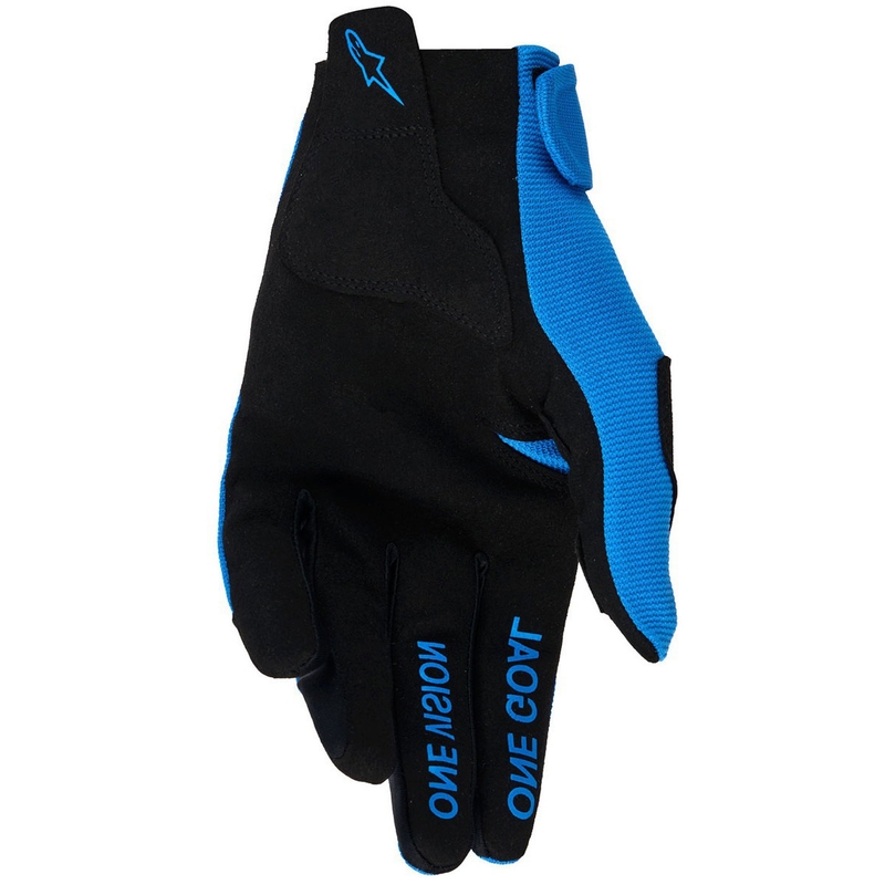 Gants de motocross Alpinestars Radar bleu-blanc