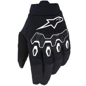 Gants de motocross Alpinestars Full Bore V2 Youth/Kids noir-blanc