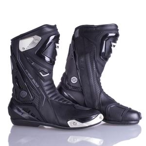 Bottes de moto Street Racer GTR noires