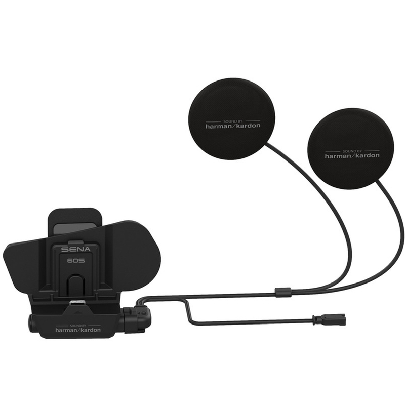 Support de casque avec accessoires pour casque Sena 60S, microphone uni. noir