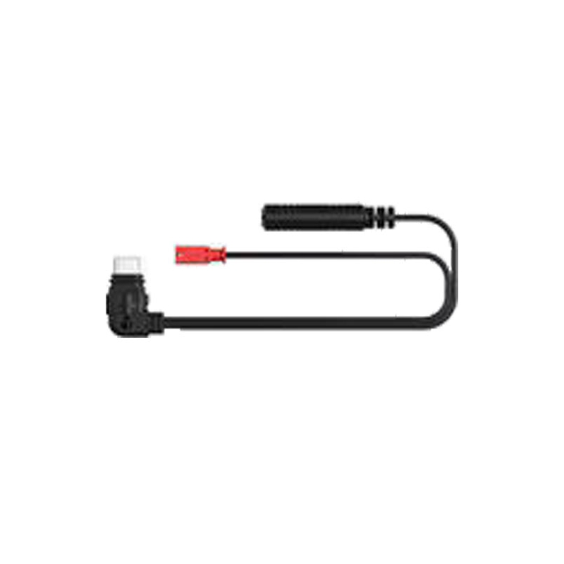 Adaptateur pour connecter des écouteurs compatibles avec le casque Sena 60S, noir