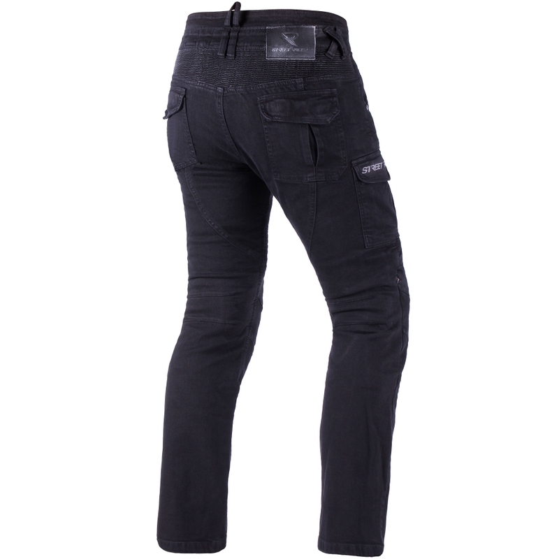 Jean moto Street Racer Cargo CE noir