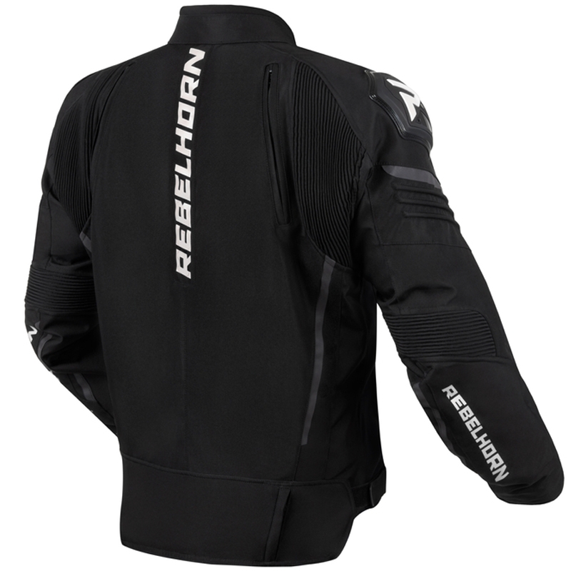 Veste de moto Rebelhorn Vandal noir-blanc