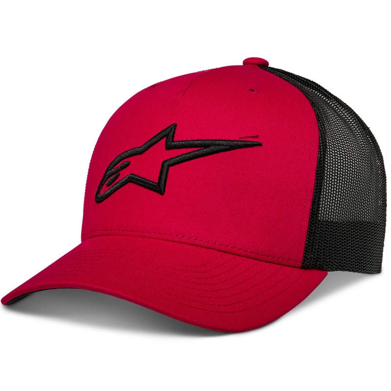 Casquette Alpinestars Ageless rouge-noir
