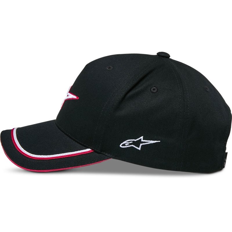 Casquette Snapback Alpinestars Ascencion noir-rouge