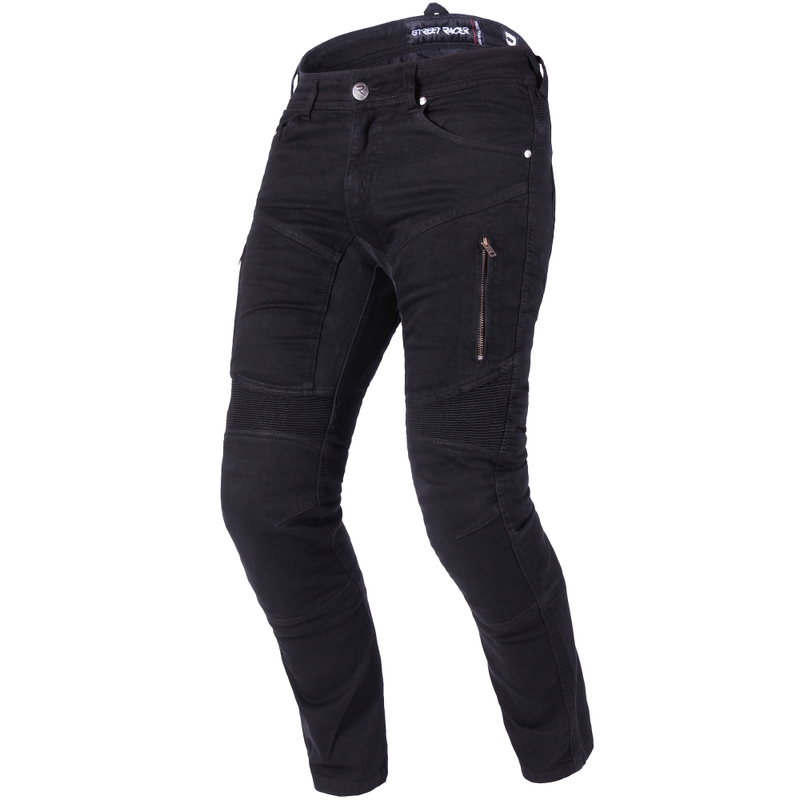 Jean moto Street Racer Stretch II CE noir